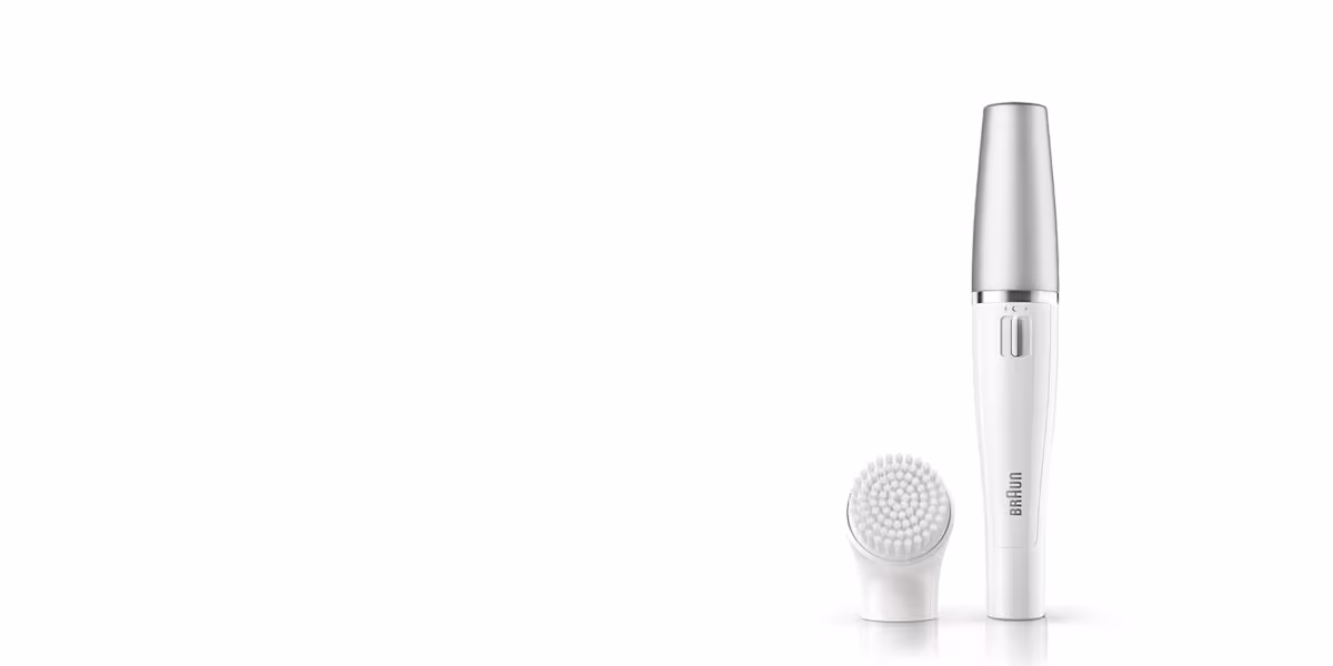 Braun Face 面部脫毛潔面刷器 展示光亮無瑕的肌膚