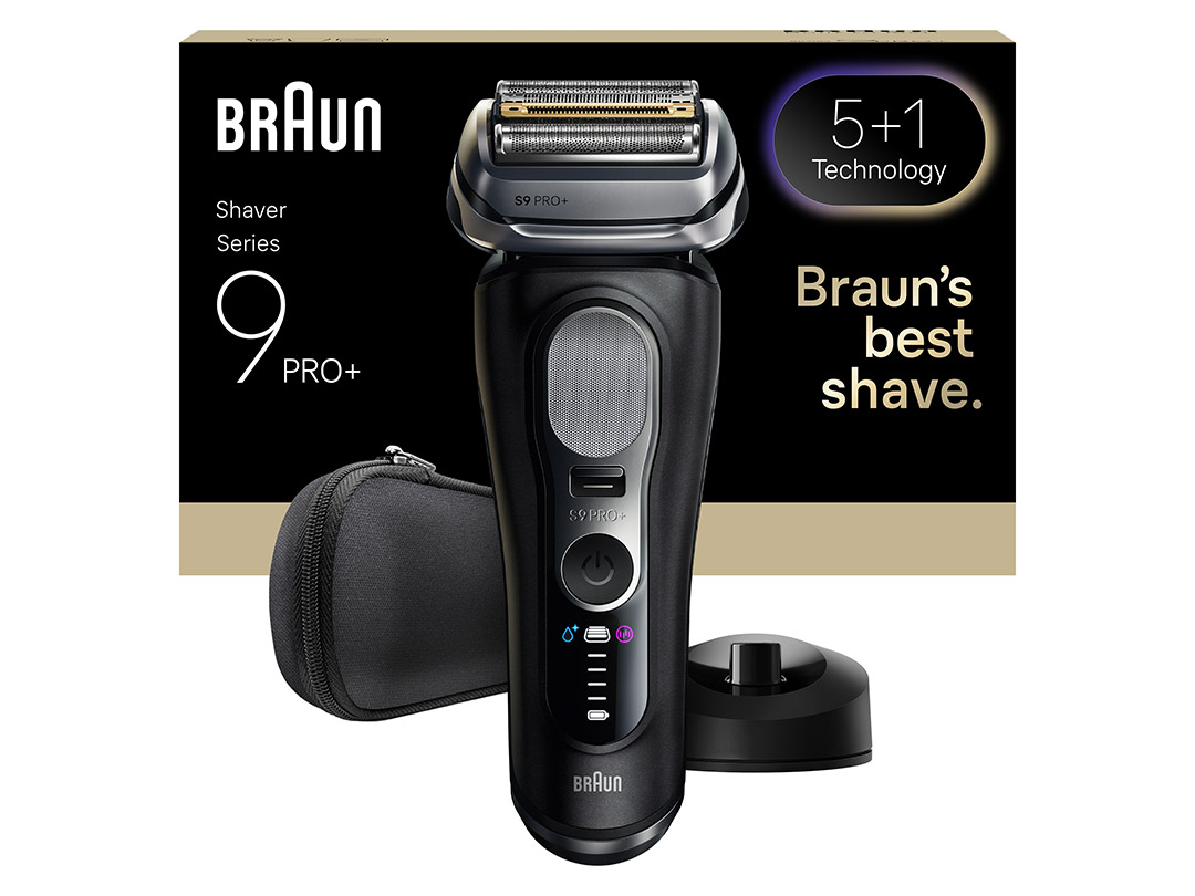 博朗Series 9 Pro+电动刮胡刀，附ProTrimmer修剪器| Braun HK