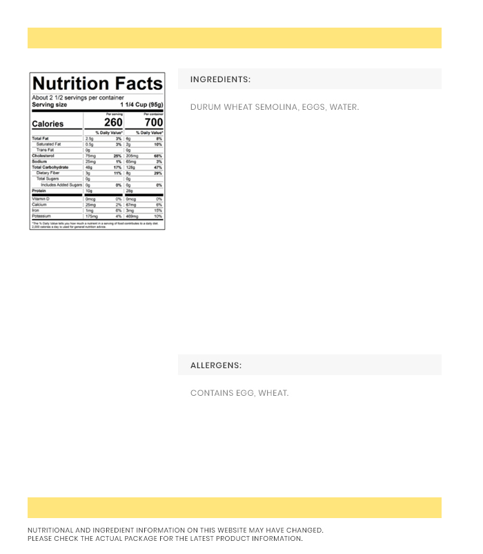 Fettuccine Giovanni Rana