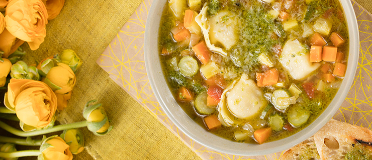 Recipes - Tortelloni Minestroni - Giovanni Rana