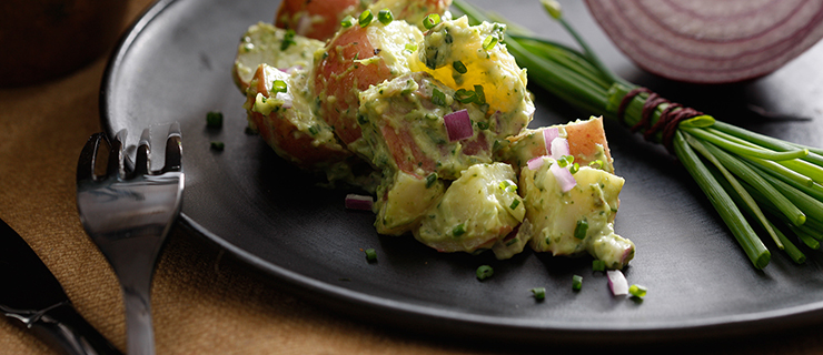 Recipes - Pesto Potato Salad - Giovanni Rana