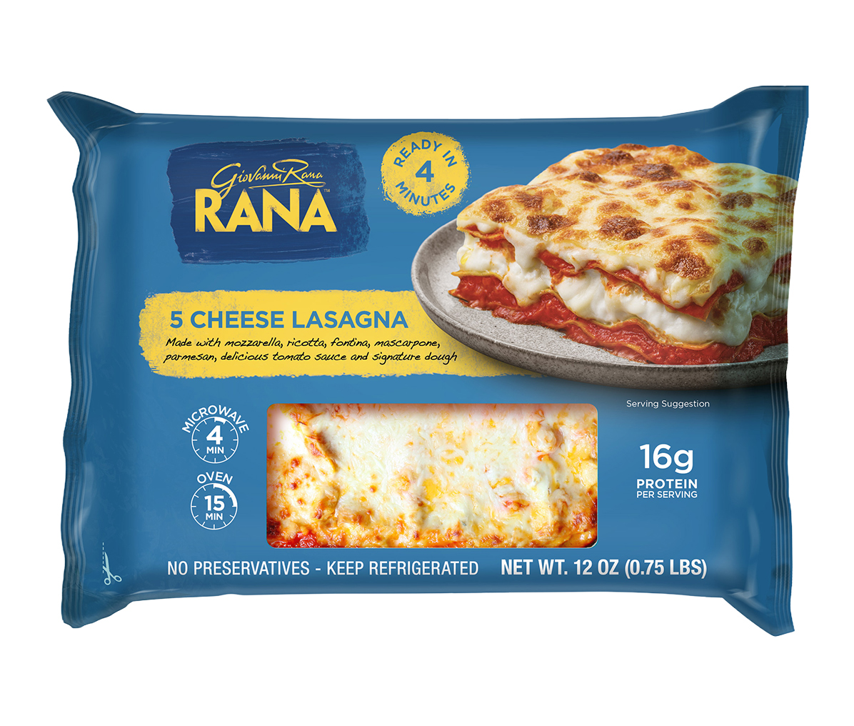 Ranaページ Pasta and Sauces - Giovanni Rana
