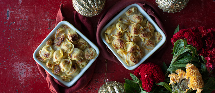 Recipes - Mac and cheese Tortellini - Giovanni Rana