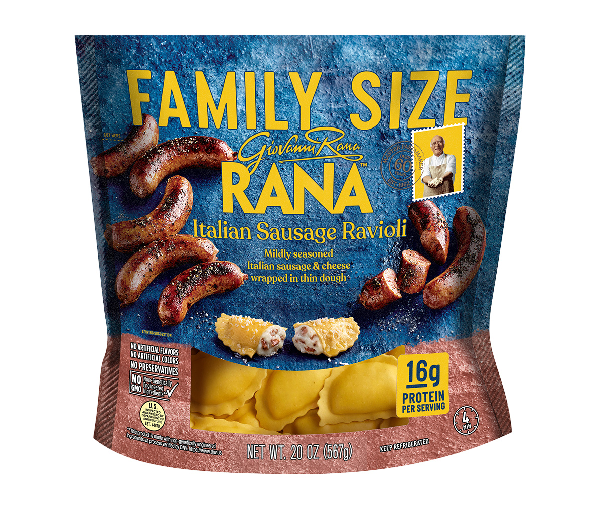 Ranaページ Pasta and Sauces - Giovanni Rana
