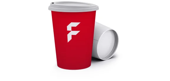 Tasses à café double paroi à imprimer avec FLYERALARM