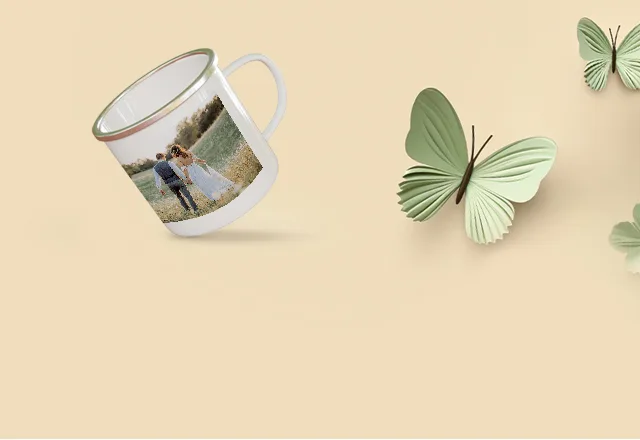 Tasse zur Hochzeit personalisieren