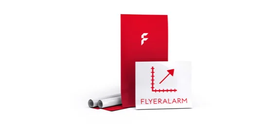 Imprime adhesivos para exteriores de calidad con FLYERALARM
