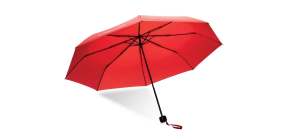 Mini paraguas RPET reflectante 190T Impact AWARE ™