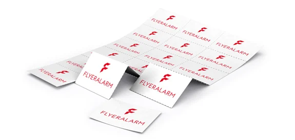 Foglietti adesivi fustellati - Stampa con FLYERALARM