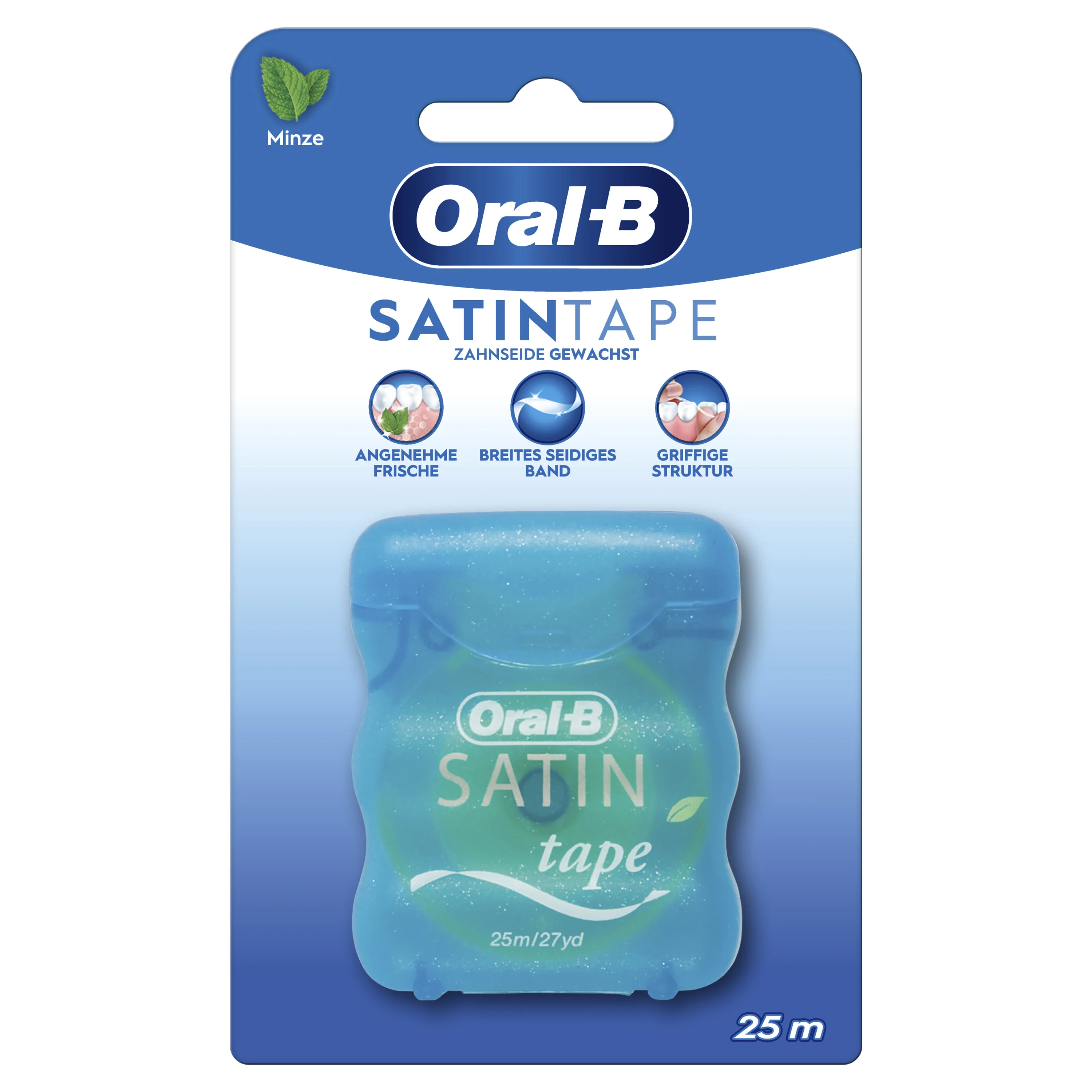 Oral-B Satin Tape Zahnseide Minze - Main 