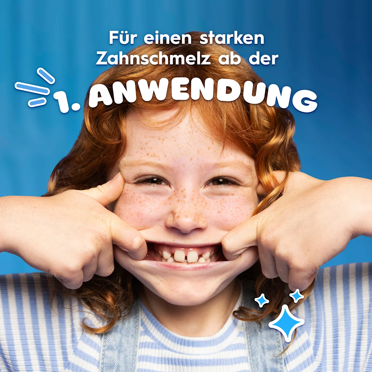 Oral-B Junior Stannous Fluorid Zahnpasta mit Disney Stitch, bietet 24 Stunden Kariesprävention und stärkt den Zahnschmelz.