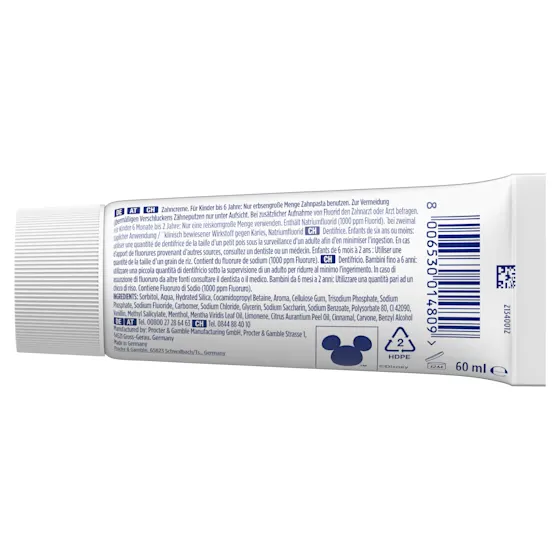 Oral-B Kids Fluorid Zahnpasta, mit 24 Stunden Kariesschutz und Disney Der König der Löwen Motiven.