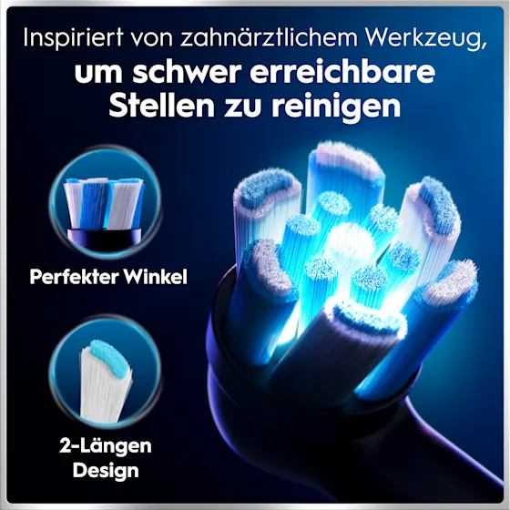 Oral-B iO Series 6 Black Lava mit Zahnseide Sticks