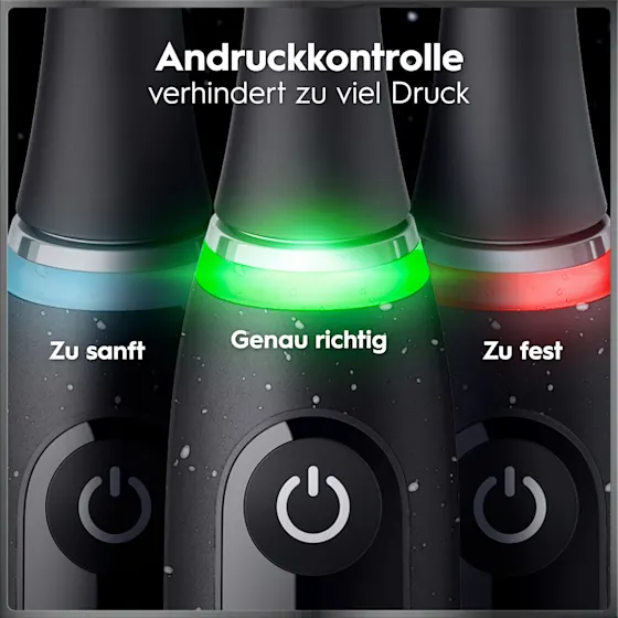 Oral-B iO 10 Ultimate Zahnbürste, mit Verpackung, Lade-Reise-Etui und dem Hinweis Oral-B's beste Zahnbürste.