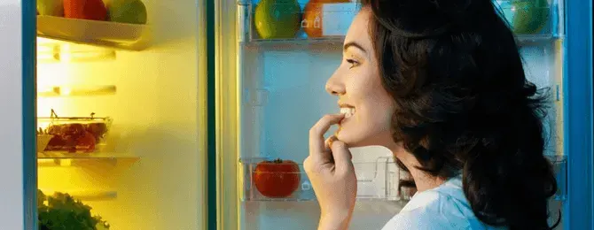 Zahnseide nach dem Essen