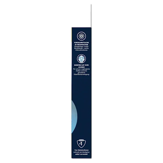 Oral-B iO Aufsteckbürsten, 6er-Packung, mit dem Hinweis "Ultimative Reinigung" auf der Verpackung.