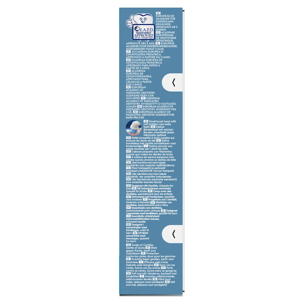 Oral-B PRO Kids elektrische Zahnbürste mit Marvel Spider-Man Design und Verpackung, für Kinder ab 3 Jahren.