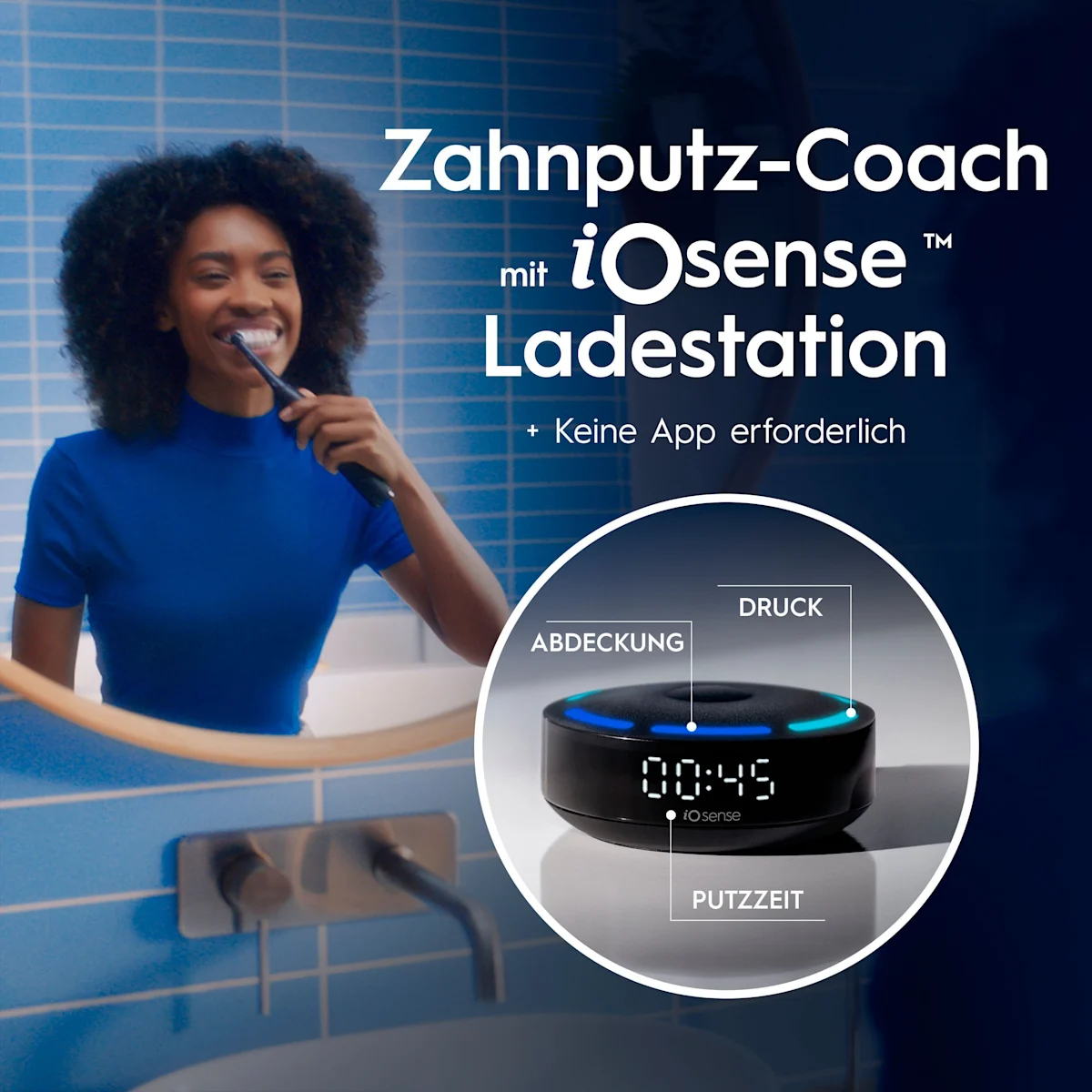 Oral-B iO Series 10 Plus Edition Elektrische Zahnbürste/Electric Toothbrush, inkl. 3 Aufsteckbürsten, 7 Putzmodi für Zahnpflege, Lade-Reise-Etui, Designed by Braun, Cosmic Black