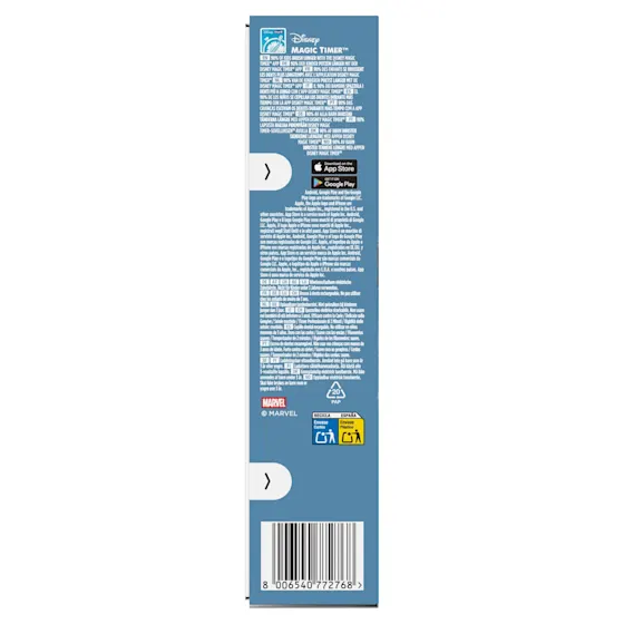 Oral-B PRO Kids elektrische Zahnbürste mit Marvel Spider-Man Design und Verpackung, für Kinder ab 3 Jahren. 