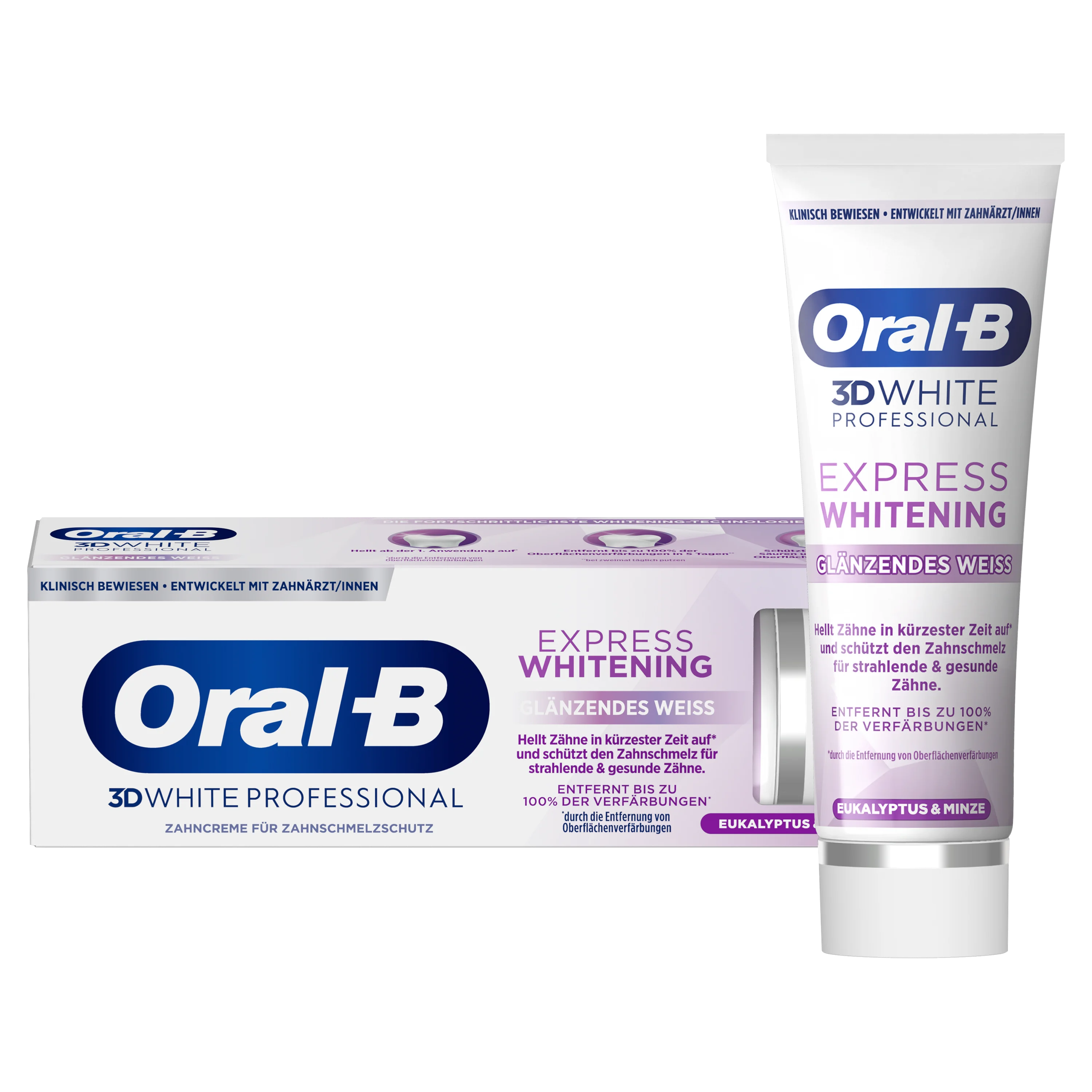 Oral-B 3D White Express Glänzendes Weiss - Main 