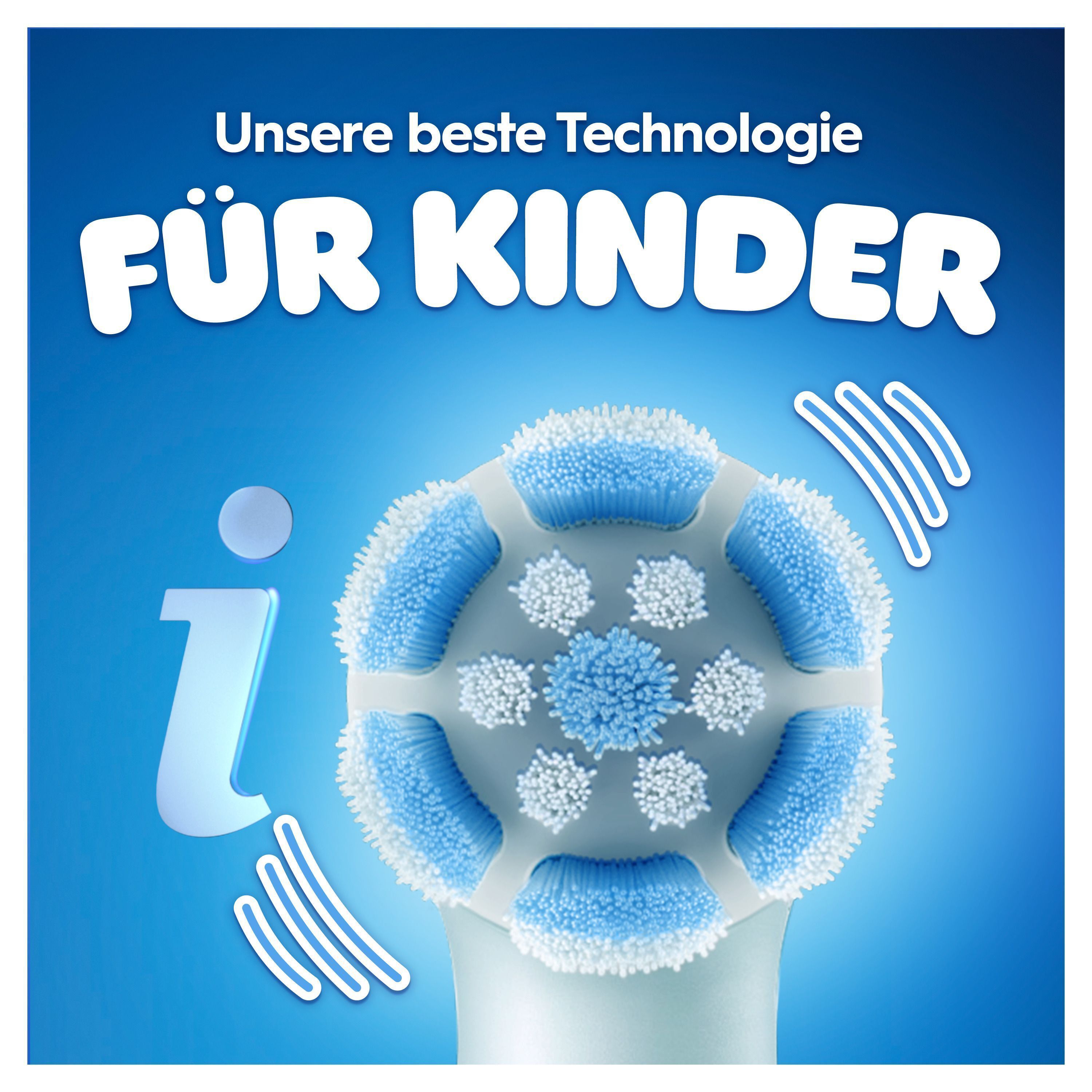 Oral-B iO Kids elektrische Zahnbürste mit Disney Stitch-Motiv, geeignet für Kinder ab 6 Jahren, inklusive Reiseetui.;