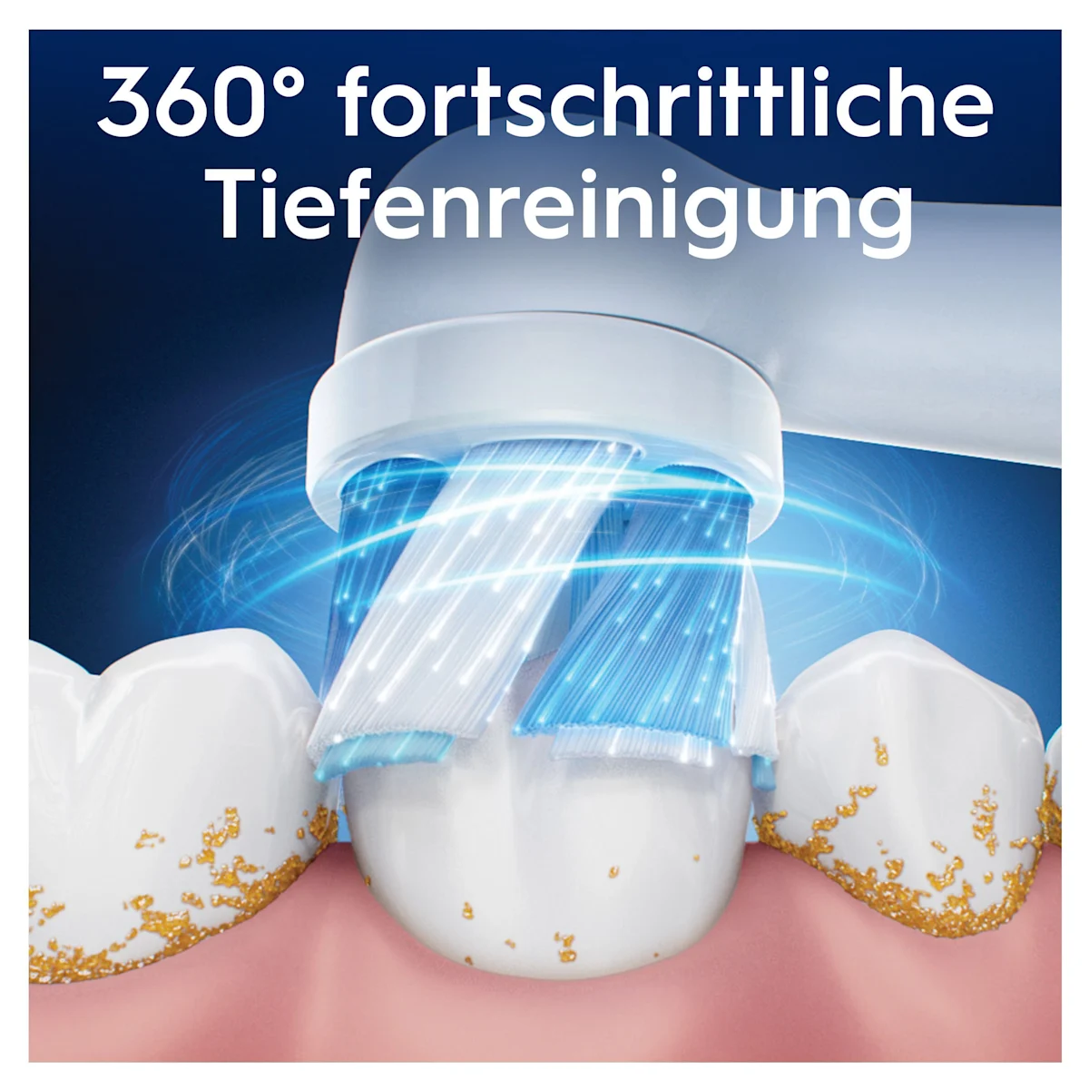 Oral-B iO Aufsteckbürsten, Verpackung mit dem Hinweis "Ultimative Reinigung" und 2 Bürsten.