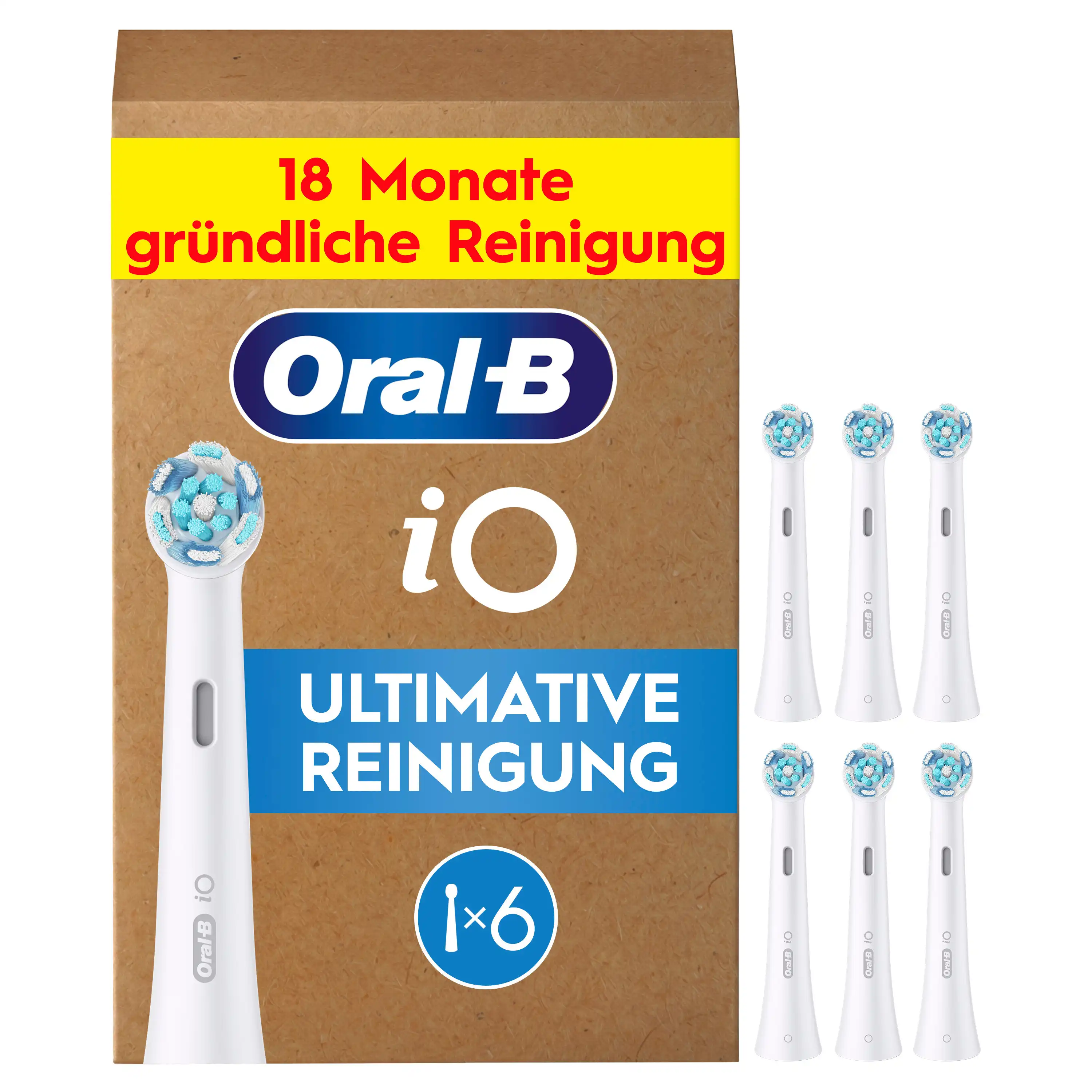 Oral-B Aufsteckbürsten iO Ultimative Reinigung 6er