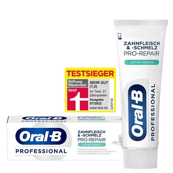 Oral-B Professional Zahnfleisch und -schmelz Pro-Repair Extra Frisch Zahncreme 