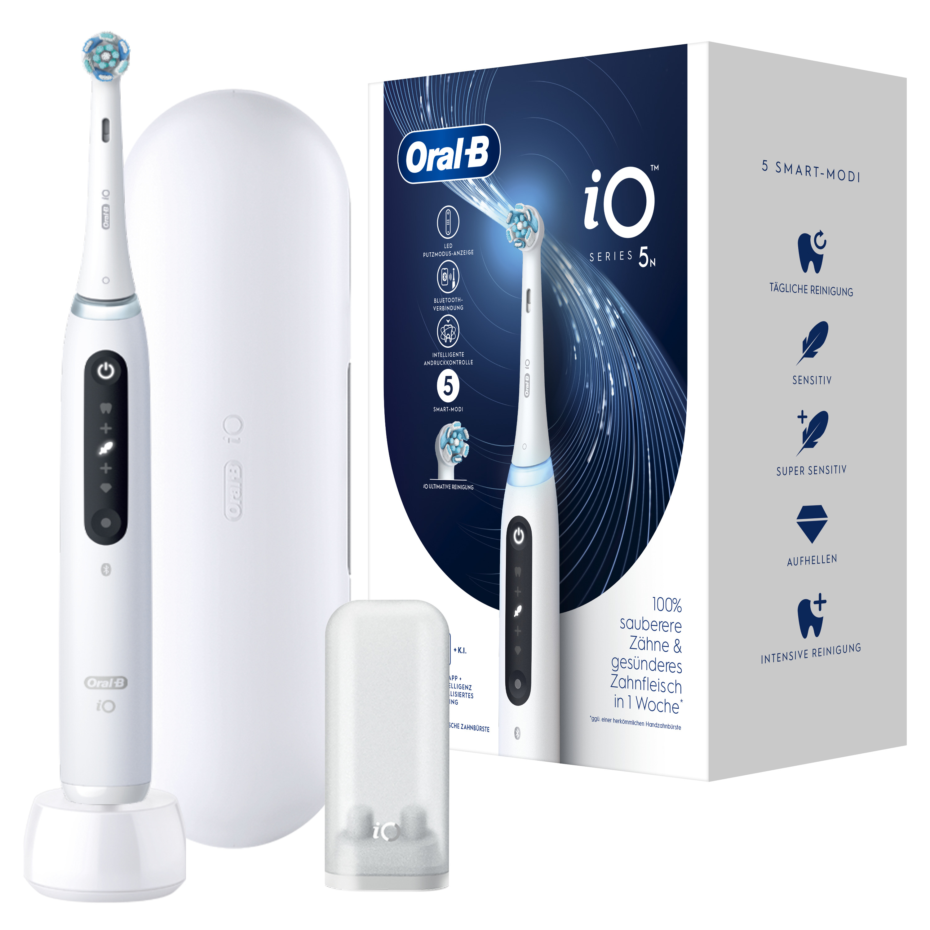 5 Oral-B elektrische iO™ Oral-B Zahnbürste | Series DE