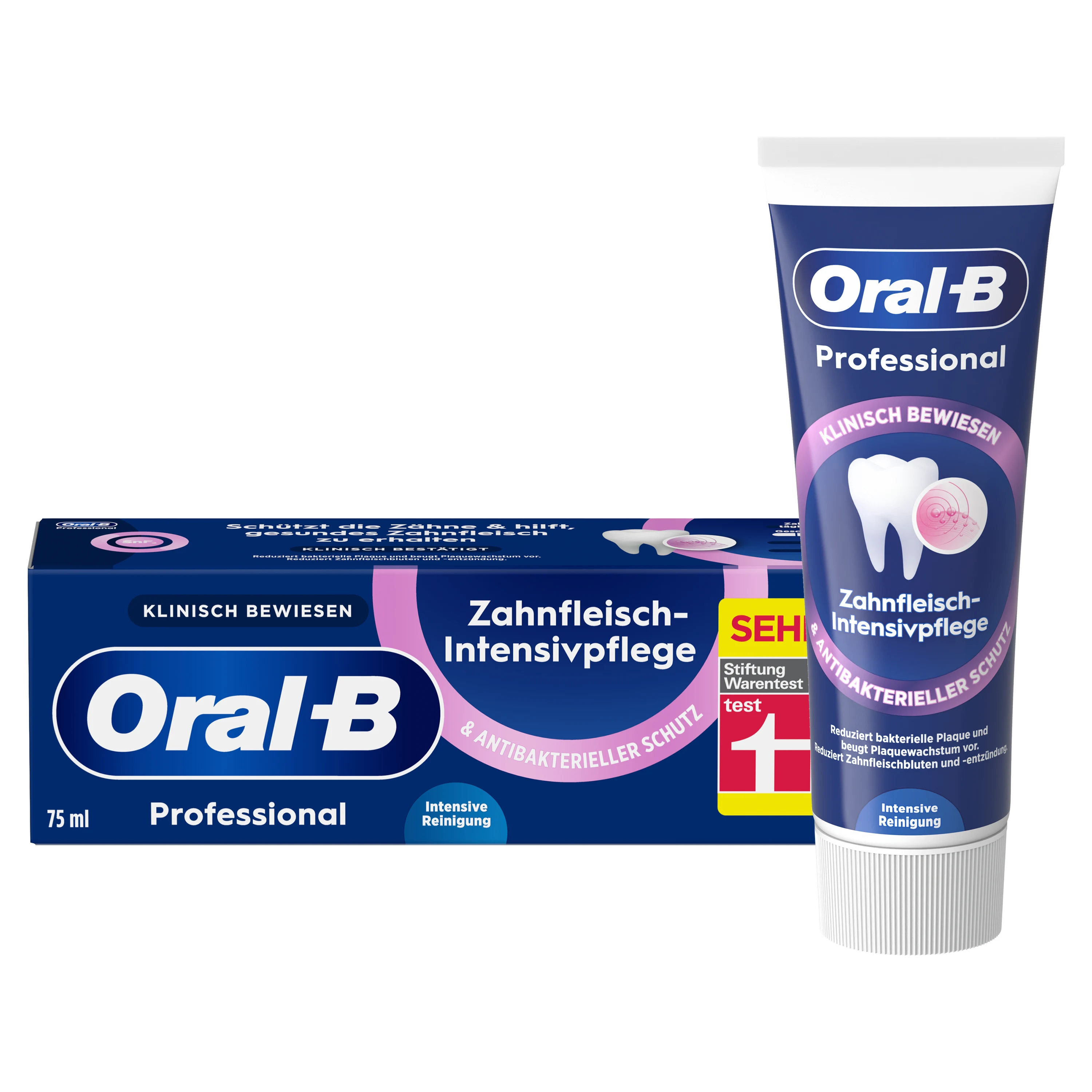 Oral-B Zahnfleisch-Intensivpflege & Antibakterieller Schutz Zahncreme - Main 
