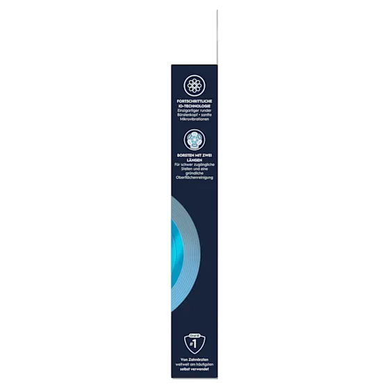 iO3 Bundle: Oral-B iO Series 3 Matt Black mit 2 Ultimative Reinigung Aufsteckbürsten