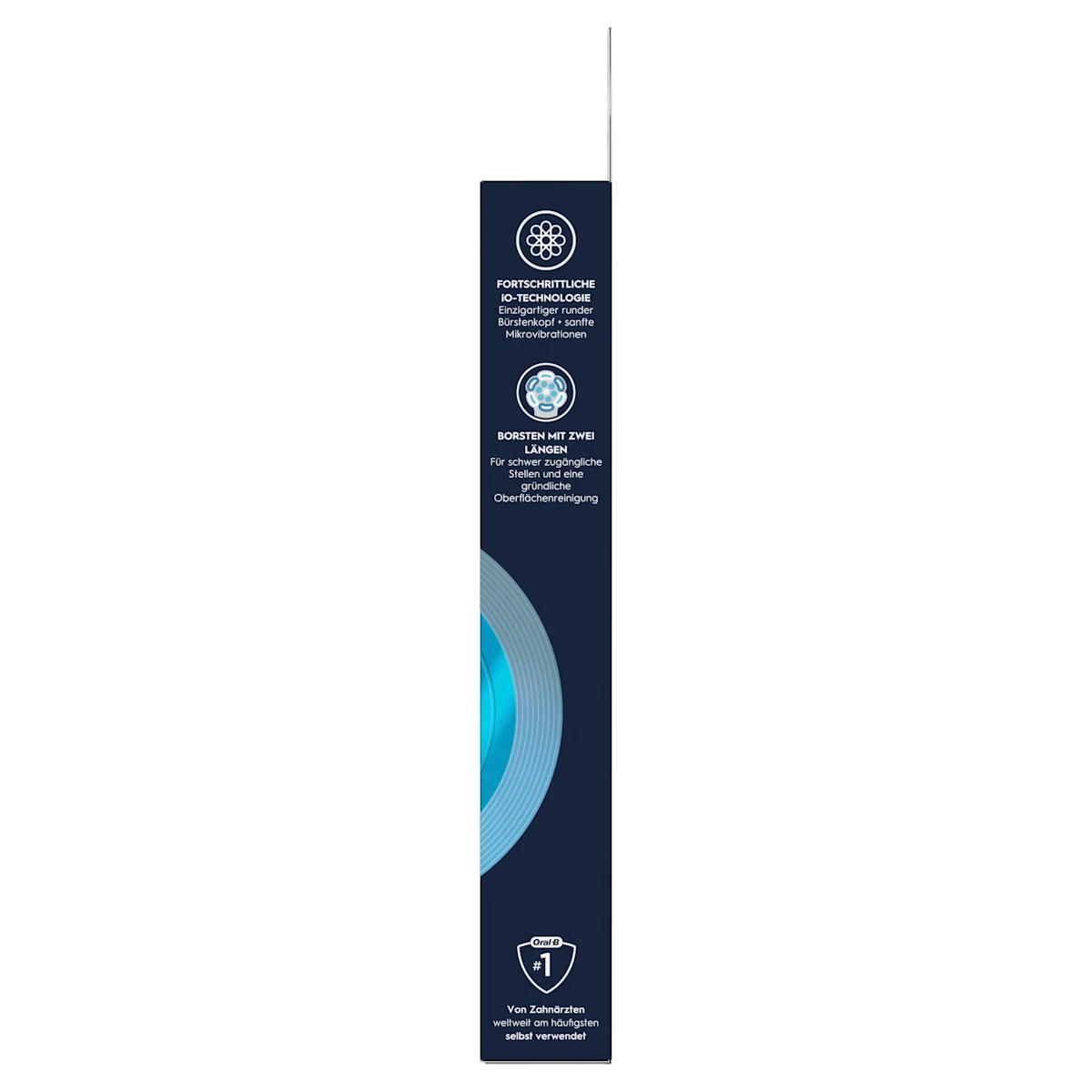 iO3 Bundle: Oral-B iO Series 3 Matt Black mit 2 Ultimative Reinigung Aufsteckbürsten