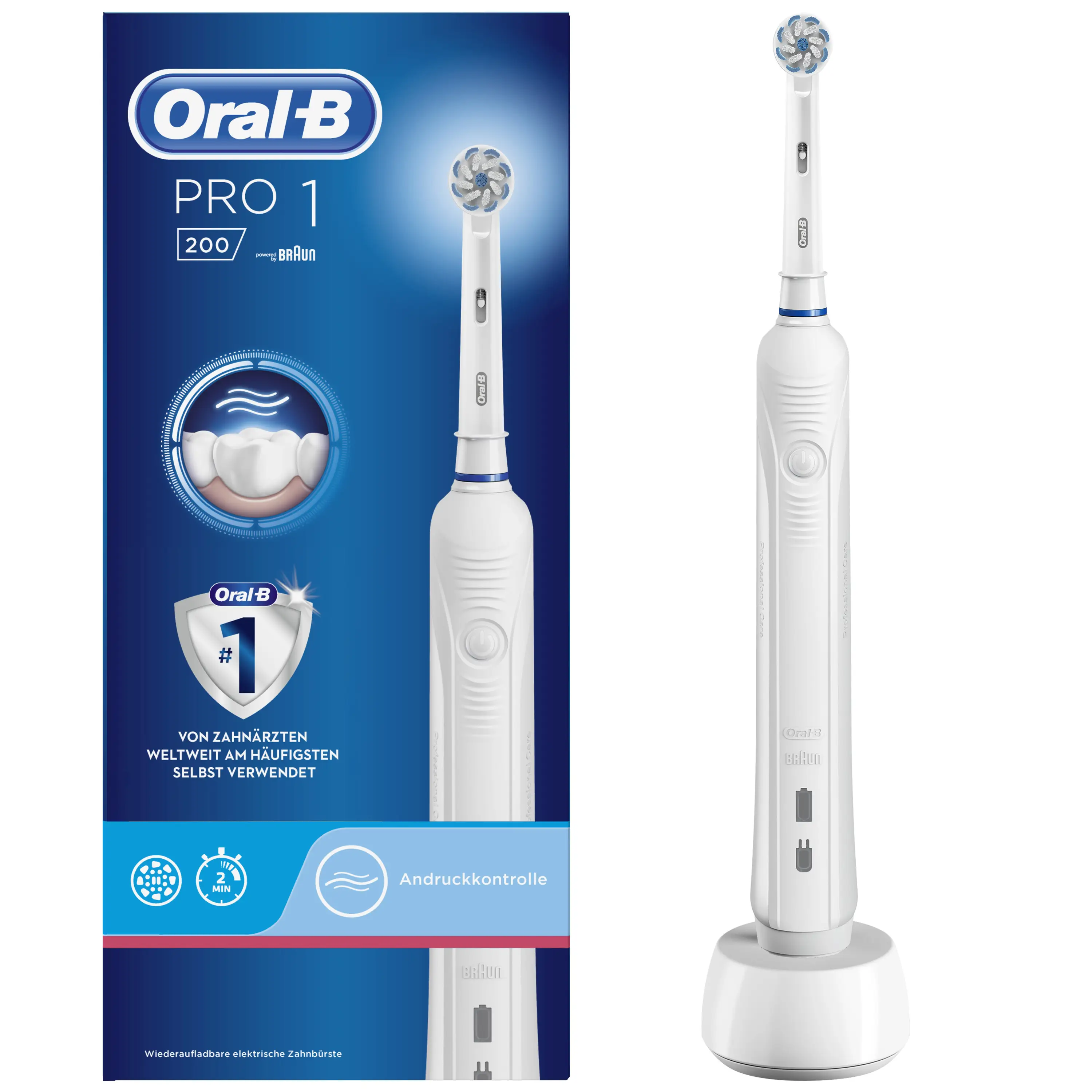 oplichter lint heerser Oral-B PRO 1 200 Elektrische Zahnbürste | Oral-B