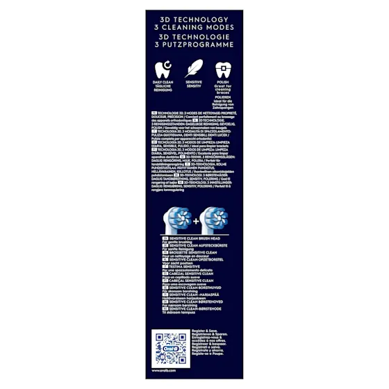 Oral-B Star Wars Mandalorian Pro Junior 6+ Zahnbürste, mit Verpackung und dem Hinweis "Von Zahnärzten weltweit am häufigsten verwendet". 