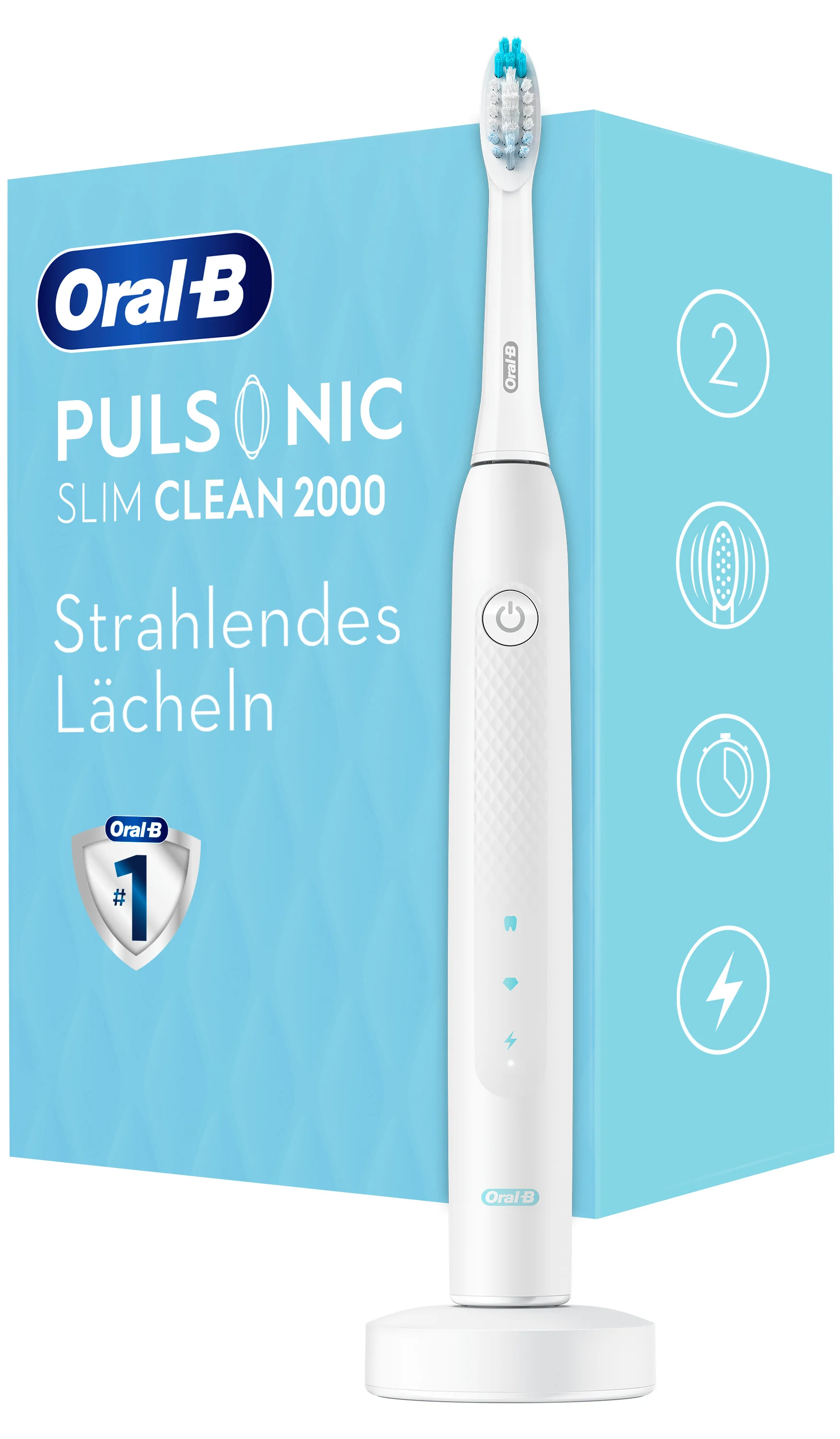 Oral-B Pulsonic Slim Clean 2000 Schallzahnbürste 