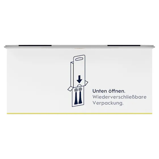 Oral-B iO Aufsteckbürsten, 6er-Packung, mit dem Hinweis "Ultimative Reinigung" auf der Verpackung.