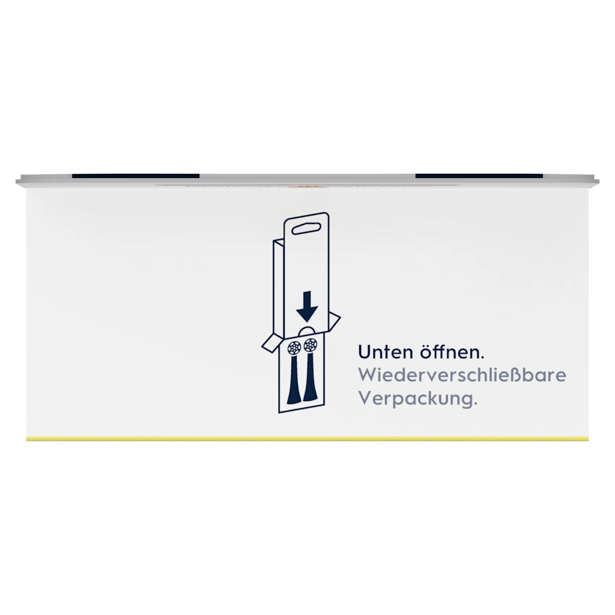 Oral-B iO Aufsteckbürsten, 6er-Packung, mit dem Hinweis "Ultimative Reinigung" auf der Verpackung.