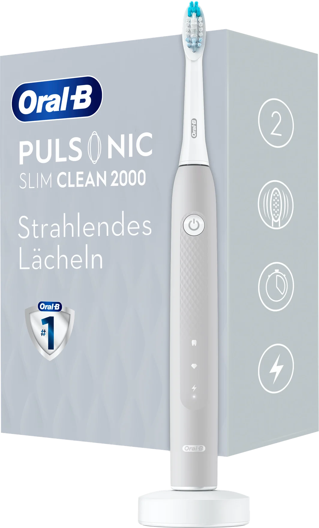 Image - Oral-B Pulsonic Slim Clean 2000 Grey - 0 