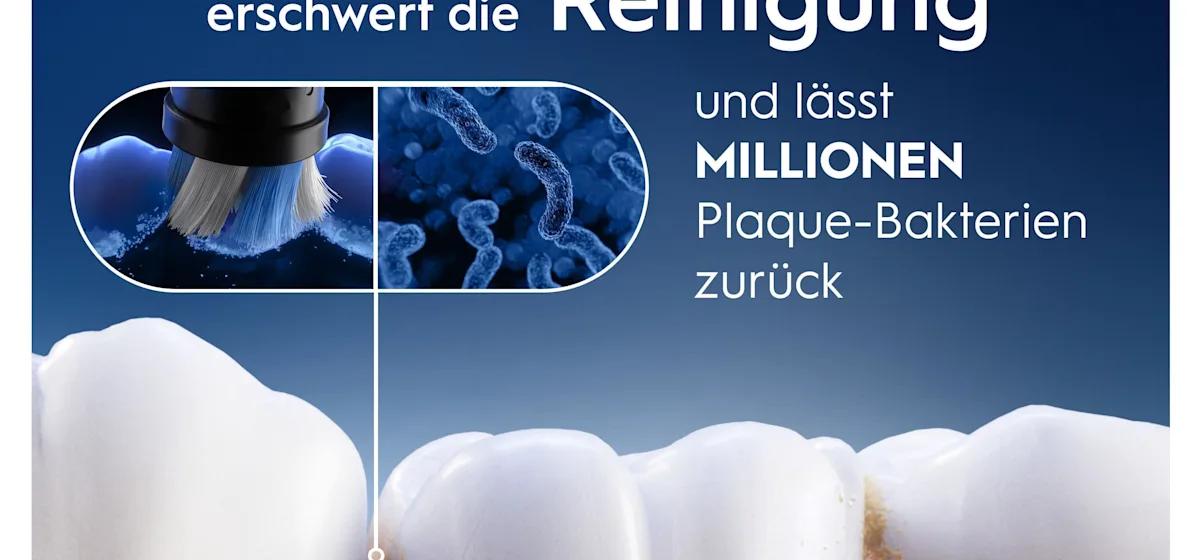 Oral-B iO Aufsteckbürsten, 6er-Packung, mit dem Hinweis "Ultimative Reinigung" auf der Verpackung.
