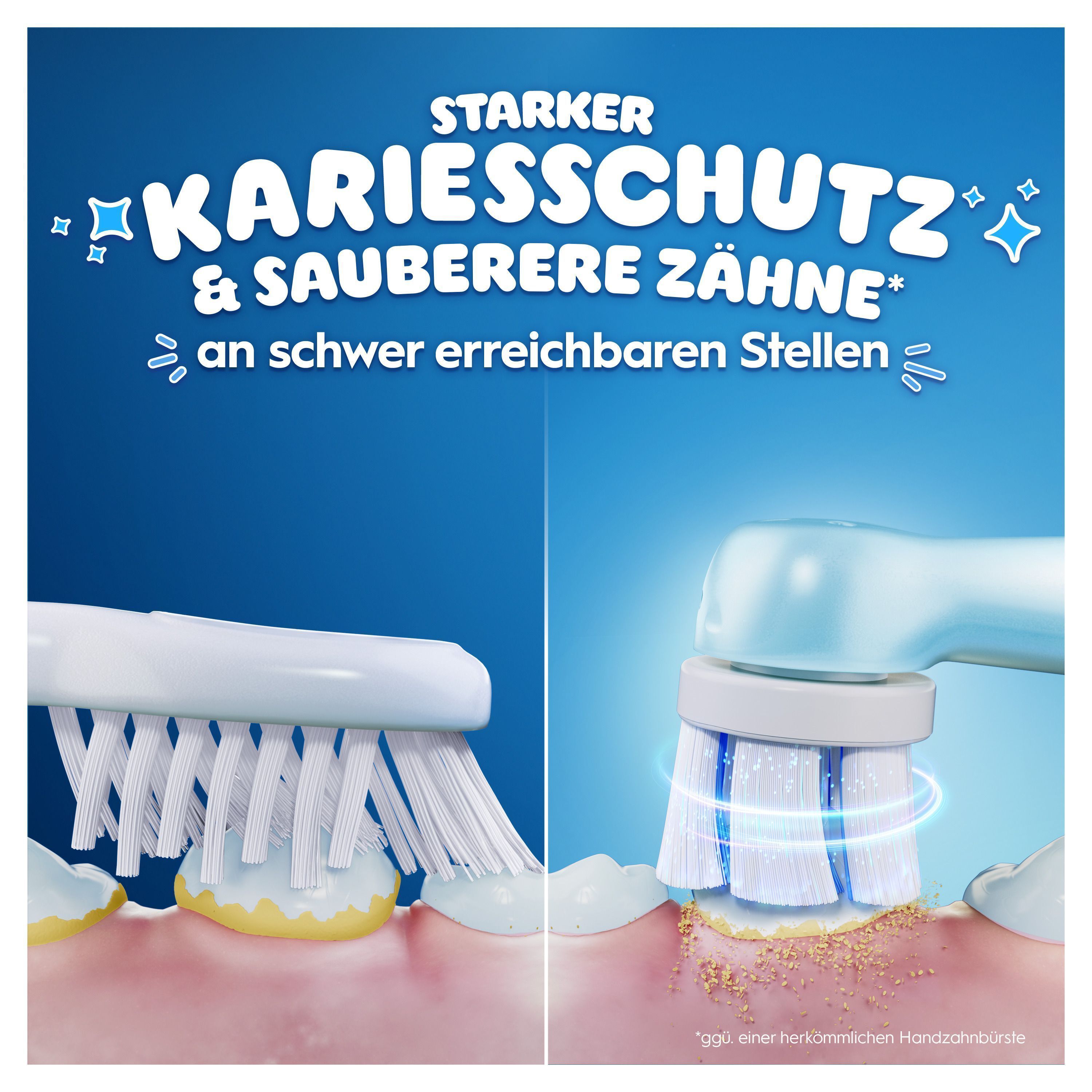 Oral-B iO Kids elektrische Zahnbürste mit Disney Stitch-Motiv, geeignet für Kinder ab 6 Jahren, inklusive Reiseetui.;