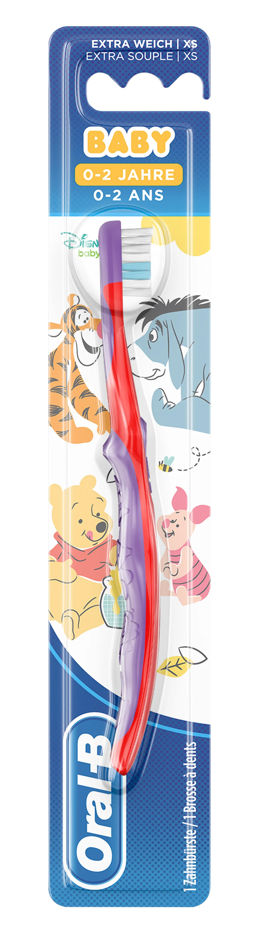 Oral-B Baby Zahnbürste Winnie Pooh (ab 0-2 Jahre)