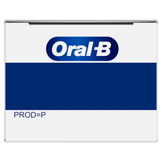 Oral-B 3D White Luxe Perfection Zahnpasta, Tube und Verpackung, mit dem Hinweis "Entfernt bis zu 100% der Verfärbungen".