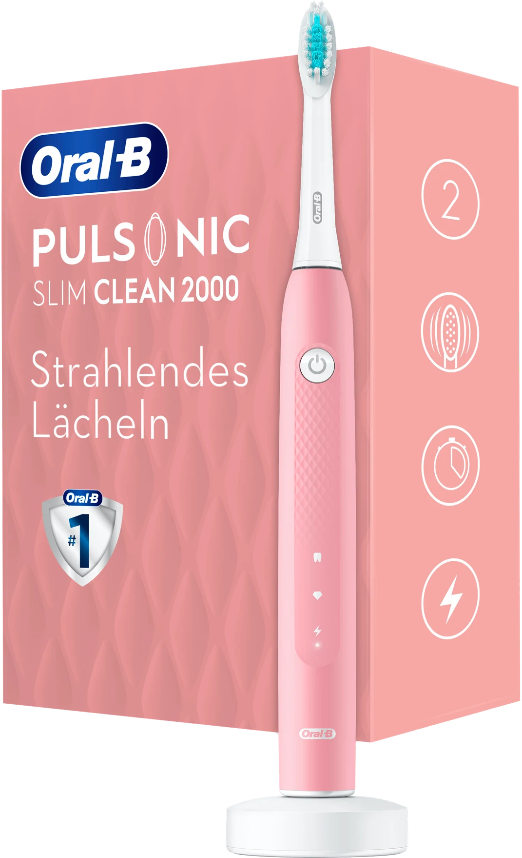 Oral-B Pulsonic Slim Clean 2000 Pink 