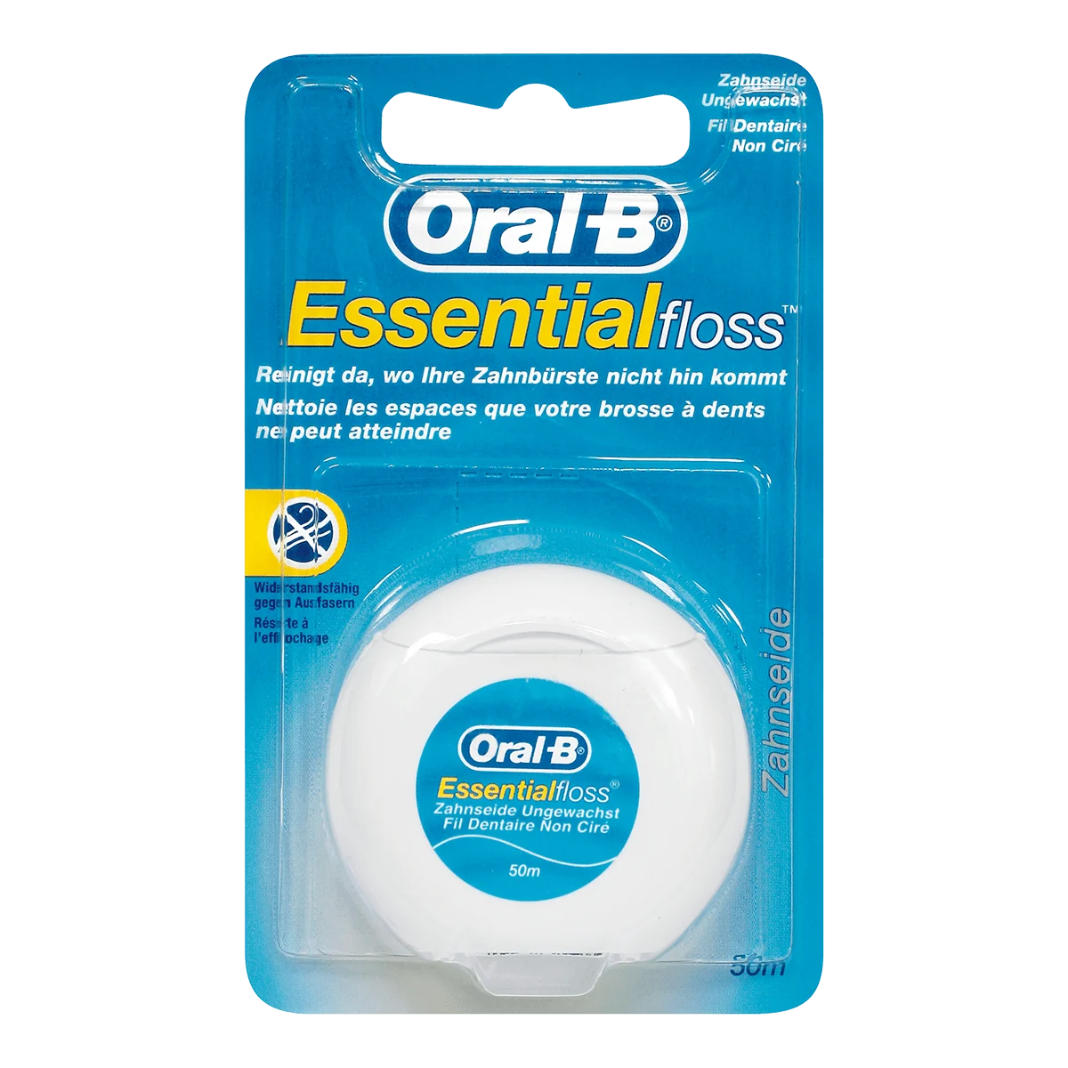 Oral-B Essentialfloss Zahnseide ungewachst 