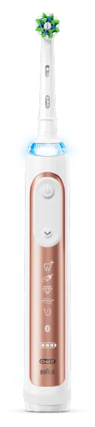 Oral-B Genius X Elektrische Zahnbürste Mit Reiseetui - White