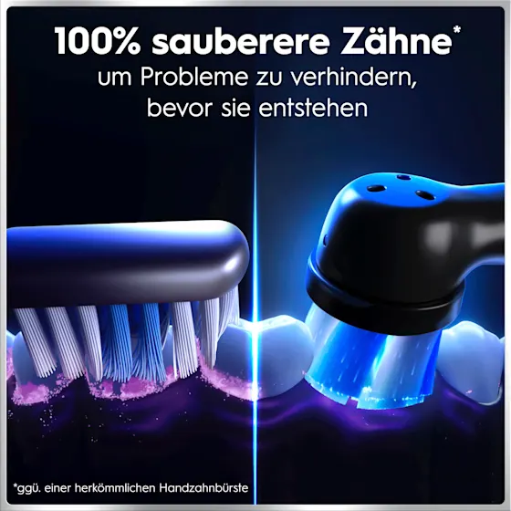 Oral-B iO Series 6 Black Lava mit Zahnseide Sticks