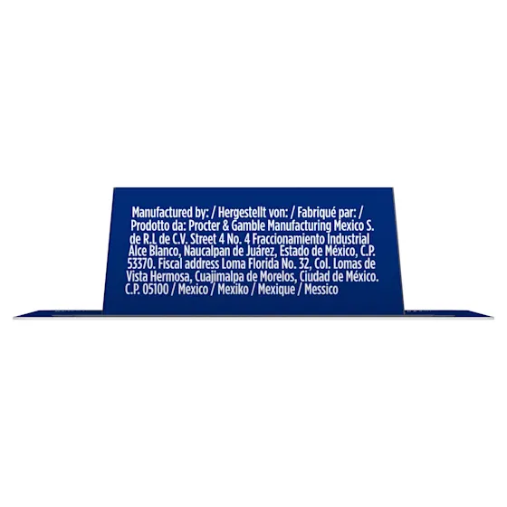 Oral-B Essential Zahnseide Verpackung, die den Hinweis "Entfernt Plaque an Stellen, die eine Zahnbürste nicht erreicht" hervorhebt.