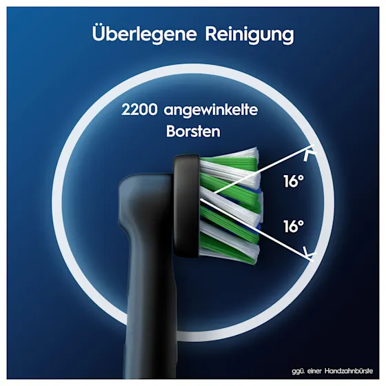 Oral-B PRO Cross Action Aufsteckbürsten, Vorteilspack mit 10 Bürstenköpfen.