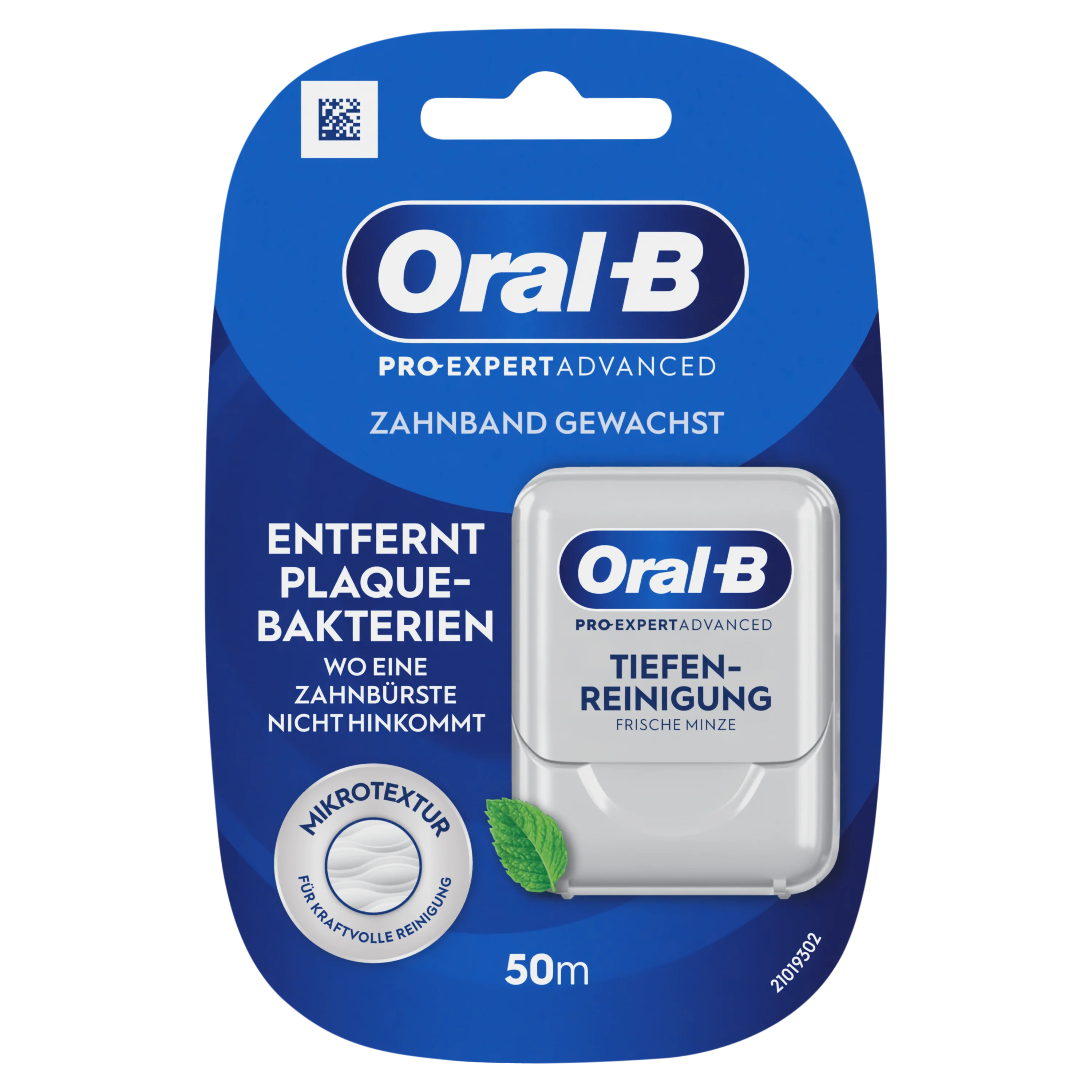 Oral-B Pro-Expert Advanced Zahnband Gewachst, Tiefenreinigung, frische Minze, 