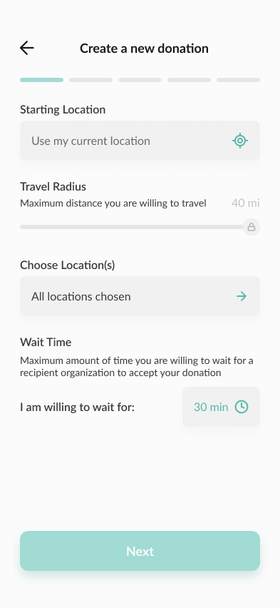 Food Recovery Donation Form Image 